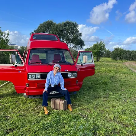 Rent A Vw T3 Camper Van With Blue Classics Luxury tent Portimao